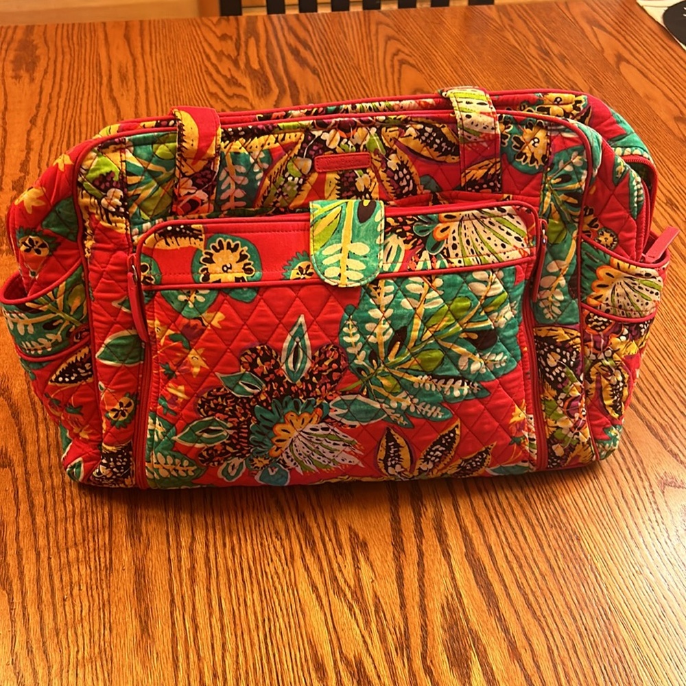 Vera Bradley “Rumba” Large Stroll Around Baby Diaper Bag